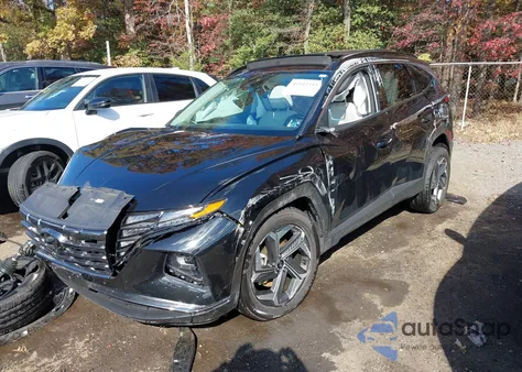 2023 Hyundai Tucson Hybrid Limited z USA, uszkodzony, nr VIN KM8JECA13PU111753